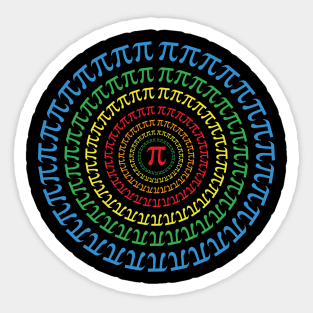 Happy Pi Day Symbol Math Sticker